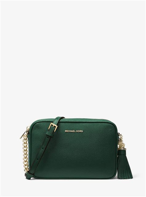 michael kors green crossbody|michael kors green shoulder bags.